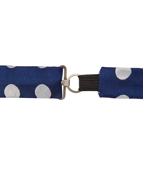 MIKI HOUSE（ミキハウス）の「水玉柄ネクタイ（ネクタイ・キッズ・ネイビー/ブルー・ONE SIZE）」の3枚目の写真