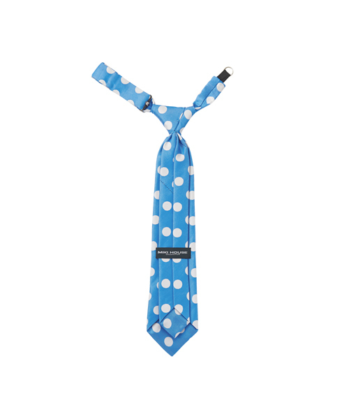 MIKI HOUSE（ミキハウス）の「水玉柄ネクタイ（ネクタイ・キッズ・ネイビー/ブルー・ONE SIZE）」の7枚目の写真
