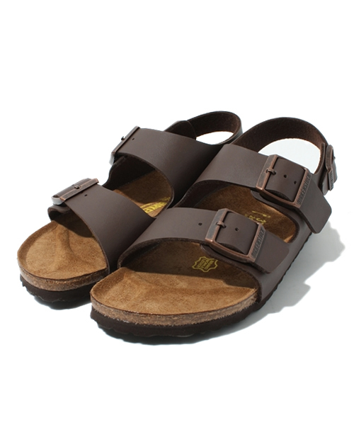BIRKENSTOCK(ビルケンシュトック)の「■ベストセラー■MILANO BF Dark Brown(WOMEN)(サンダル・レディース・ダークブラウン・35/36/37/38/39)」の1枚目の写真