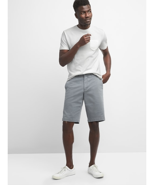 GAP（ギャップ）の「ウォッシュウェル ヴィンテージウォッシュ ショートパンツ（Gapflex）（13Cm）（その他パンツ・メンズ・ネイビー/グレー/ベージュ/レッド/グレー系その他/その他・30W/32W/34W/36W/28W）」の10枚目の写真