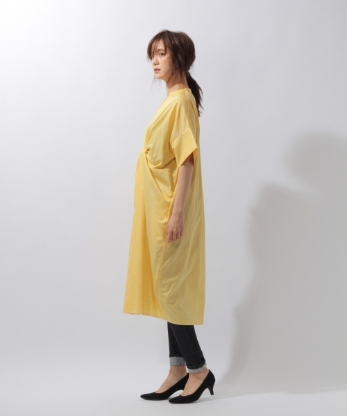 laboratory work（ラボラトリーワーク）の「フロントツイストワンピース（ワンピース・レディース・パープル/ブラウン/イエロー・MEDIUM）」の10枚目の写真