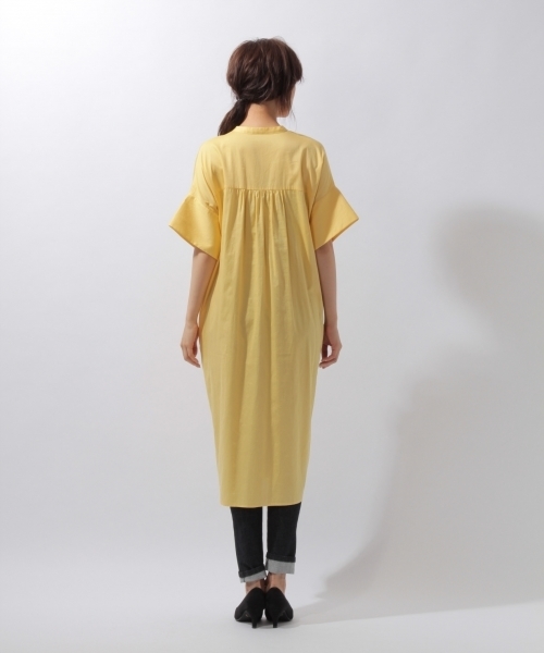 laboratory work（ラボラトリーワーク）の「フロントツイストワンピース（ワンピース・レディース・パープル/ブラウン/イエロー・MEDIUM）」の11枚目の写真