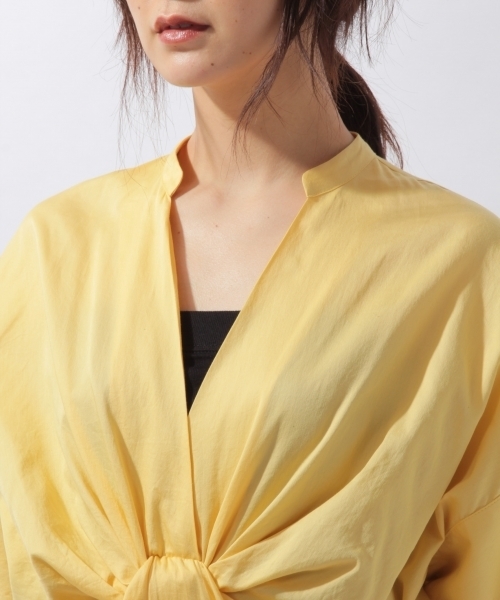 laboratory work（ラボラトリーワーク）の「フロントツイストワンピース（ワンピース・レディース・パープル/ブラウン/イエロー・MEDIUM）」の12枚目の写真