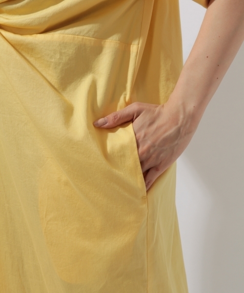 laboratory work（ラボラトリーワーク）の「フロントツイストワンピース（ワンピース・レディース・パープル/ブラウン/イエロー・MEDIUM）」の14枚目の写真