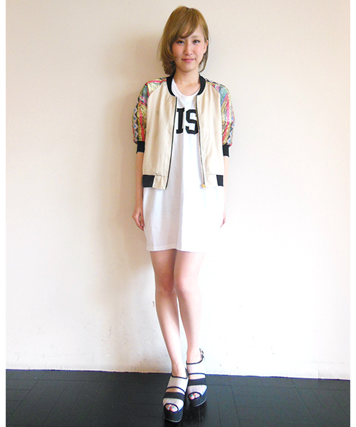 WHO'S WHO gallery(フーズフーギャラリー)の「ベルサブルゾン(ブルゾン・レディース・ベージュ/ネイビー/ブラック・FREE)」の11枚目の写真