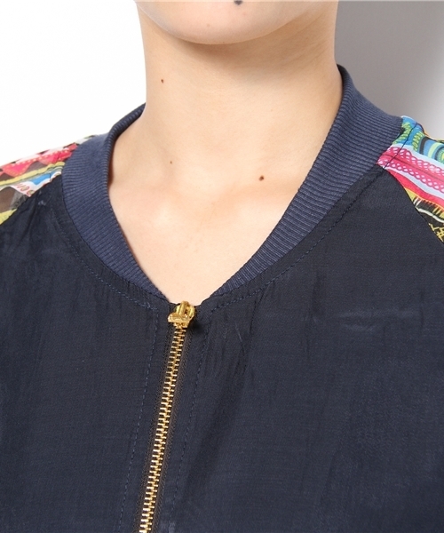 WHO'S WHO gallery(フーズフーギャラリー)の「ベルサブルゾン(ブルゾン・レディース・ベージュ/ネイビー/ブラック・FREE)」の8枚目の写真