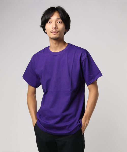 GILDAN（ギルダン）の「GILDAN/ギルダン TEE（Tシャツ/カットソー・メンズ・ホワイト/チャコールグレー/ブラック/ダークブラウン/パープル/グレー/オリーブ/ピンク/イエロー/オレンジ/ブルー/グリーン/ボルドー/ワインレッド/ロイヤルブルー・MEDIUM/LARGE/X-LARGE）」の11枚目の写真