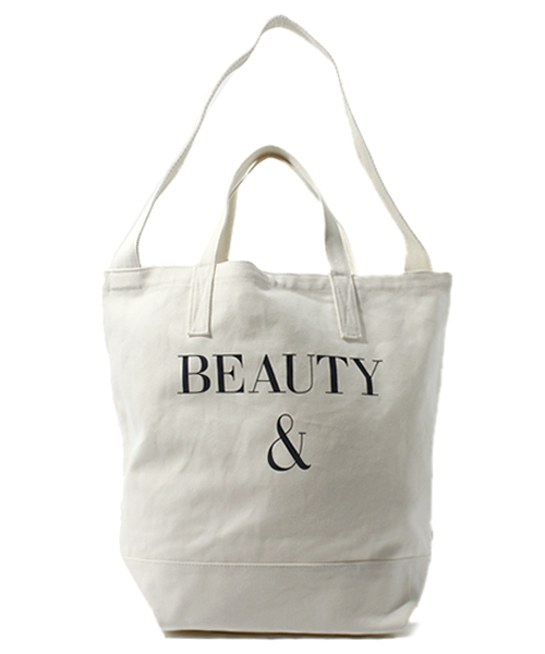 BEAUTY&YOUTH UNITED ARROWS（ビューティーアンドユースユナイテッドアローズ）の「BY スーベニア トートバッグ L◆（トートバッグ・メンズ・ホワイト/ネイビー/ブラック・フリー）」の2枚目の写真