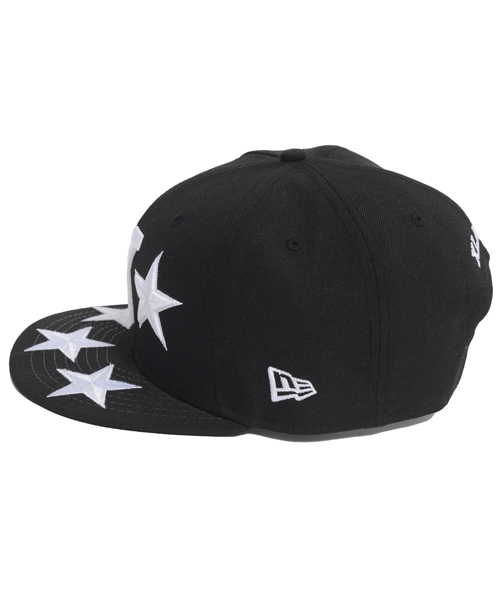 XLARGE（エクストララージ）の「XLARGE NEWERA STARS SNAPBACK CAP（キャップ・メンズ・ブラック/ネイビー・ONE SIZE）」の4枚目の写真