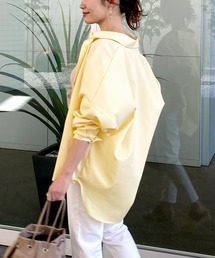 KOBE LETTUCE | コットン混ルーズビッグシャツトップス(シャツ/ブラウス)