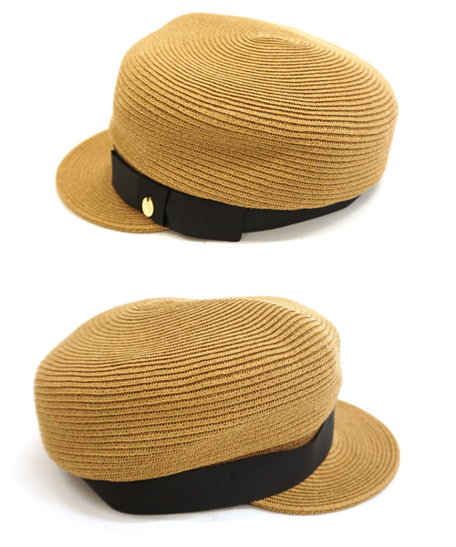 DONOBAN（ドノバン）の「ペーパーリボンキャスケット（キャップ・レディース・ベージュ/ライトベージュ・ONESIZE）」の17枚目の写真