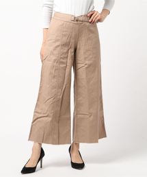 Asymmetry Twill Gaucho Pants/アシンメトリー ツイル ガウチョ パンツ