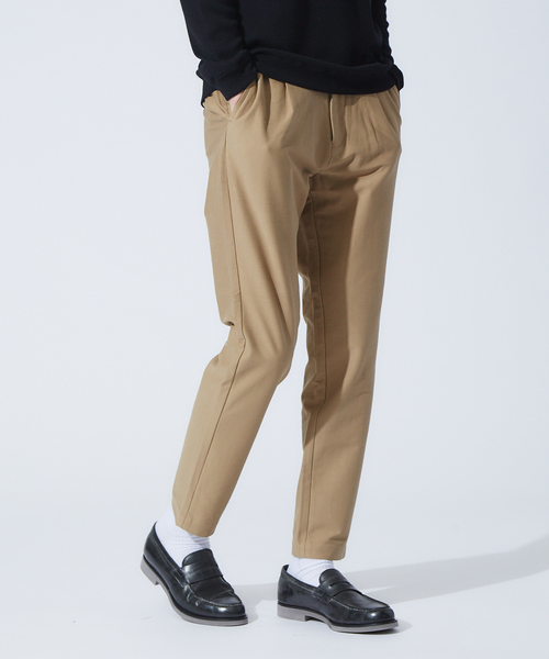 ABAHOUSE（アバハウス）の「ハイストレッチジャージパンツ（その他パンツ・メンズ・カーキ/チャコールグレー/ベージュ/ネイビー・44/46/48/50）」の3枚目の写真