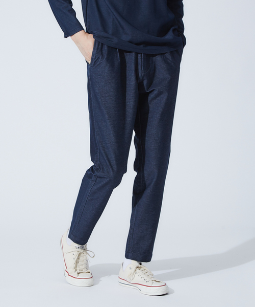 ABAHOUSE（アバハウス）の「ハイストレッチジャージパンツ（その他パンツ・メンズ・カーキ/チャコールグレー/ベージュ/ネイビー・44/46/48/50）」の4枚目の写真