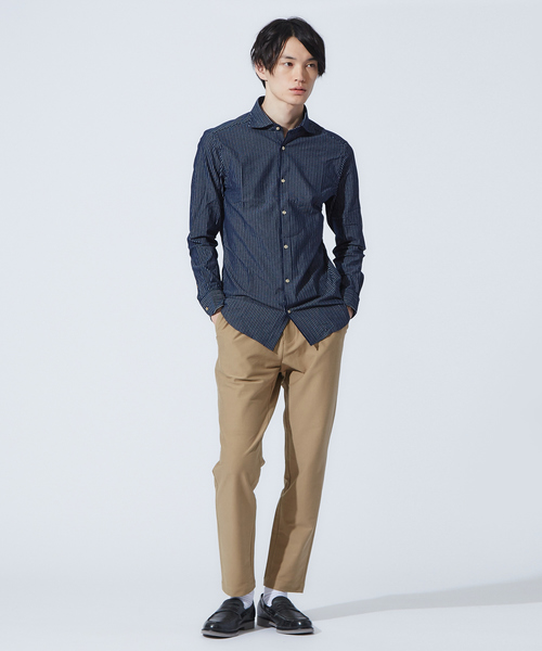 ABAHOUSE（アバハウス）の「ハイストレッチジャージパンツ（その他パンツ・メンズ・カーキ/チャコールグレー/ベージュ/ネイビー・44/46/48/50）」の5枚目の写真