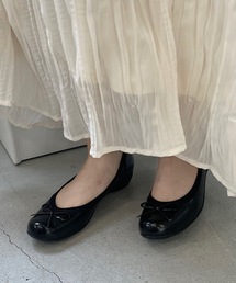 日本製 バレエシューズ パンプス ラウンドトゥ インソール
