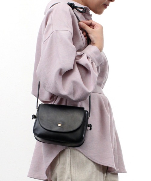 STYLEBLOCK(スタイルブロック)の「起毛ベルト付きブラウス(シャツ/ブラウス・レディース・キャメル/ブラック/ラベンダー・M)」の7枚目の写真