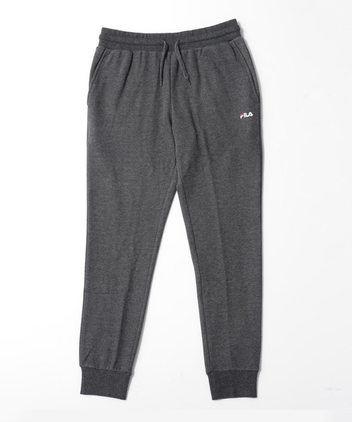 FILA（フィラ）の「【FILA/フィラ】WEB限定 ワンポイント ロゴ刺繍 ワンマイルウェア セットアップ スウェット ビッグシルエット トレーナー&ジョガーパンツ 裏起毛（ルームウェア/パジャマ・メンズ・ブラック/ネイビー/チャコール/杢グレー・M/L/LL/3L）」の11枚目の写真