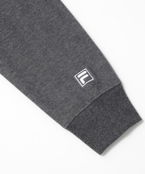 FILA（フィラ）の「【FILA/フィラ】WEB限定 ワンポイント ロゴ刺繍 ワンマイルウェア セットアップ スウェット ビッグシルエット トレーナー&ジョガーパンツ 裏起毛（ルームウェア/パジャマ・メンズ・ブラック/ネイビー/チャコール/杢グレー・M/L/LL/3L）」の19枚目の写真