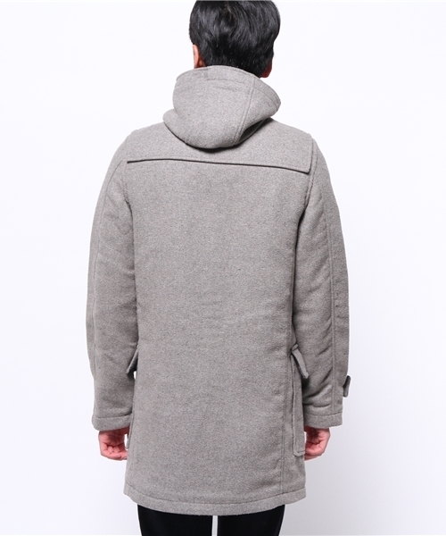 WEGO（ウィゴー）の「WEGO/ロングダッフルコート（ダッフルコート・メンズ・ダークグレー/ネイビー/キャメル・MEDIUM/LARGE）」の11枚目の写真