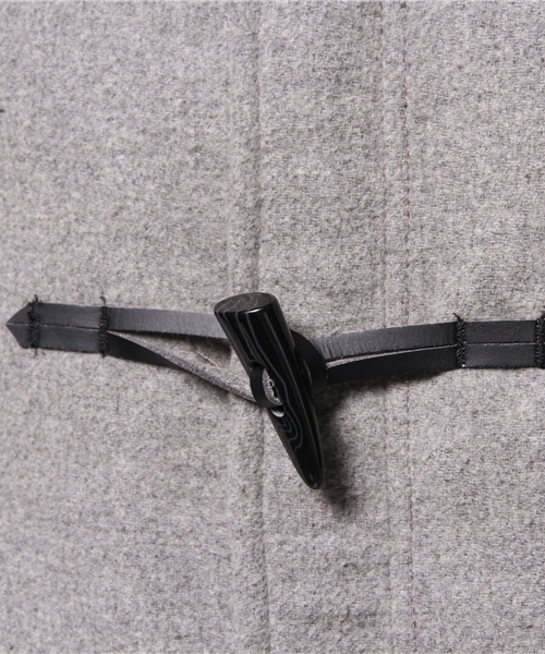 WEGO（ウィゴー）の「WEGO/ロングダッフルコート（ダッフルコート・メンズ・ダークグレー/ネイビー/キャメル・MEDIUM/LARGE）」の6枚目の写真