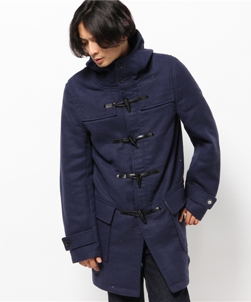 WEGO（ウィゴー）の「WEGO/ロングダッフルコート（ダッフルコート・メンズ・ダークグレー/ネイビー/キャメル・MEDIUM/LARGE）」の15枚目の写真