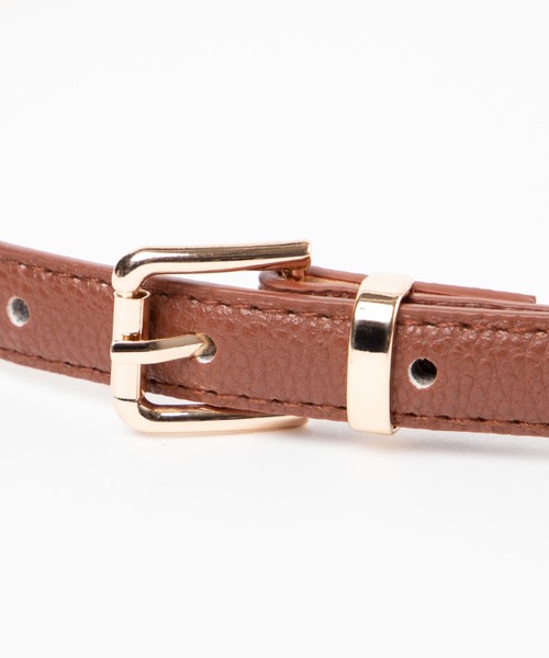 WEGO（ウィゴー）の「WEGO/細ベルト（ベルト・レディース・ブラック/ベージュ/ブラウン/シルバー/その他2/その他1/ブラック系その他/グリーン・FREE）」の12枚目の写真