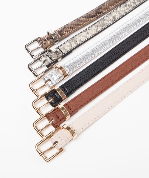 WEGO（ウィゴー）の「WEGO/細ベルト（ベルト・レディース・ブラック/ベージュ/ブラウン/シルバー/その他2/その他1/ブラック系その他/グリーン・FREE）」の20枚目の写真