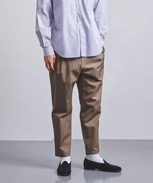 UNITED ARROWS | ＜UNITED ARROWS＞ フィンクスコットン ギャバ １プリーツ テーパード(その他パンツ)