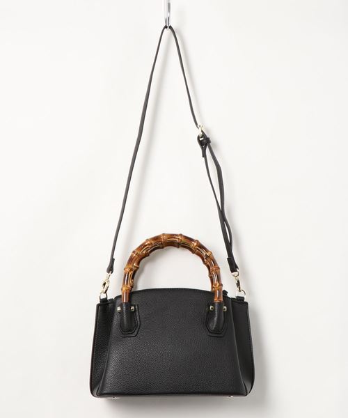 ARCHIVER（アーカイバ）の「【Ja】【SOLPRESA（ソルプレーサ）】 banboo handle handbag（ハンドバッグ・レディース・ブラック/ベージュ/レオパード・FREE）」の5枚目の写真