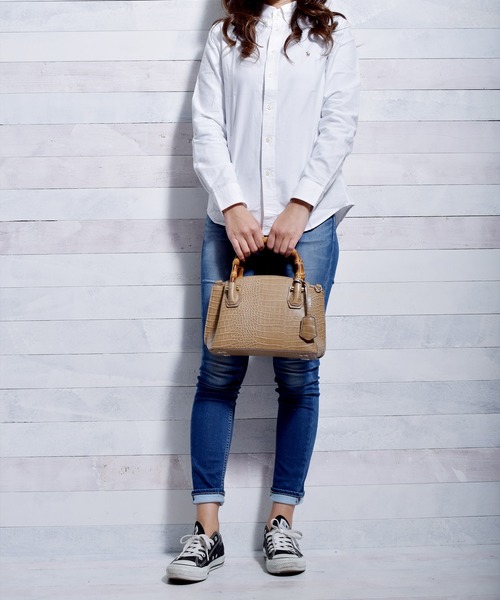 ARCHIVER（アーカイバ）の「【Ja】【SOLPRESA（ソルプレーサ）】 banboo handle handbag（ハンドバッグ・レディース・ブラック/ベージュ/レオパード・FREE）」の3枚目の写真