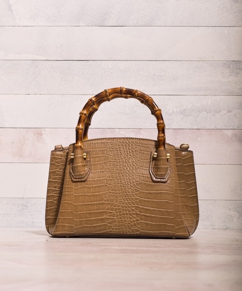 ARCHIVER（アーカイバ）の「【Ja】【SOLPRESA（ソルプレーサ）】 banboo handle handbag（ハンドバッグ・レディース・ブラック/ベージュ/レオパード・FREE）」の19枚目の写真