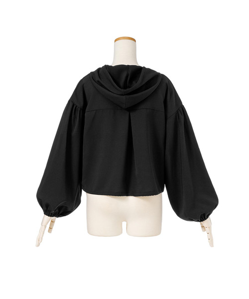 夢展望（ユメテンボウ）の「シアージップパーカーブルゾン（その他アウター・レディース・ベージュ/オフホワイト/グリーン系その他/ブラック/ピンク系その他・MEDIUM/LARGE）」の14枚目の写真