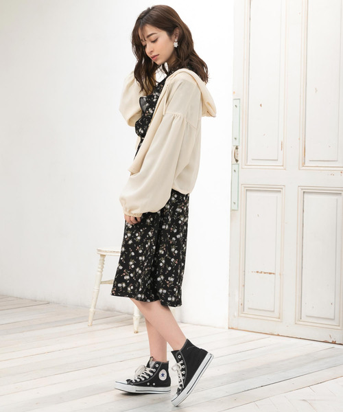 夢展望（ユメテンボウ）の「シアージップパーカーブルゾン（その他アウター・レディース・ベージュ/オフホワイト/グリーン系その他/ブラック/ピンク系その他・MEDIUM/LARGE）」の10枚目の写真