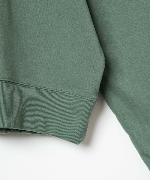 HEAD（ヘッド）の「∴WEGO/HEAD別注ロゴ刺繍プルオーバー（スウェット・メンズ・ブラック/グリーン・MEDIUM/LARGE）」の11枚目の写真