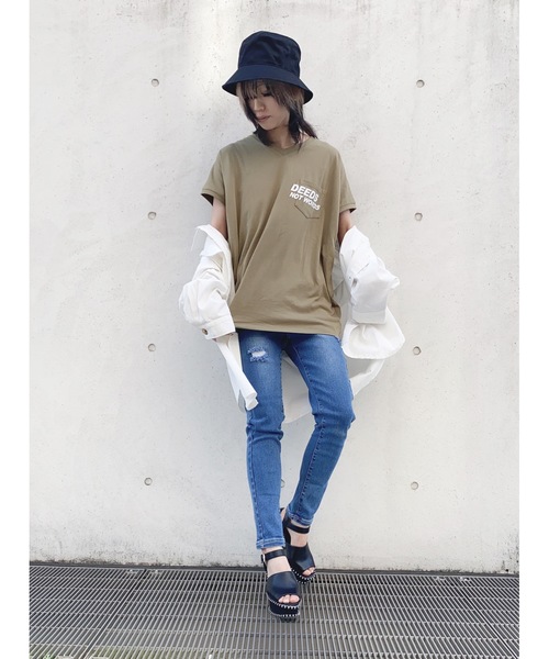 one way(ワンウェイ)の「ベーシックスキニー(デニムパンツ・レディース・ライトブルー/ホワイト/ダークブルー・M/L)」の10枚目の写真