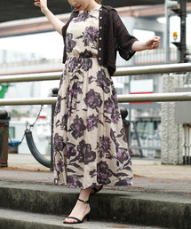 インド綿」に該当するワンピース/ドレス（花柄・ボタニカル柄