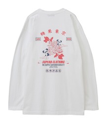 Candy Stripper | SUPER B CLOTHING CANDY/ L/S Tシャツ(Tシャツ/カットソー)
