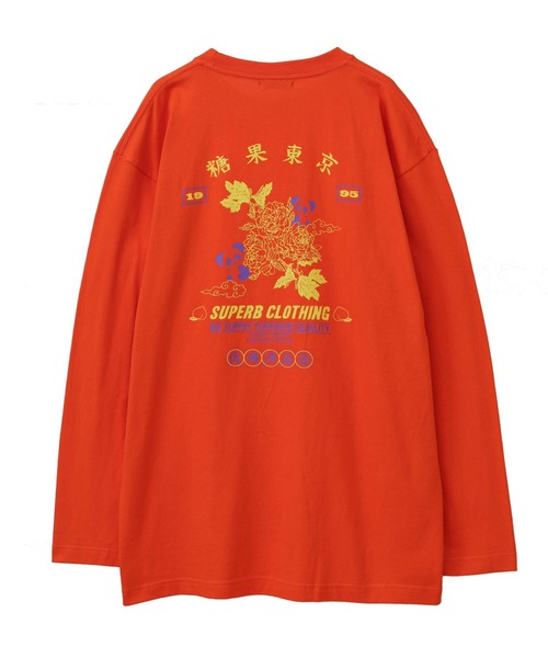 Candy Stripper（キャンディストリッパー）の「SUPER B CLOTHING CANDY/ L/S Tシャツ（Tシャツ/カットソー・レディース・ブラック/オフホワイト/オレンジ・2）」の12枚目の写真