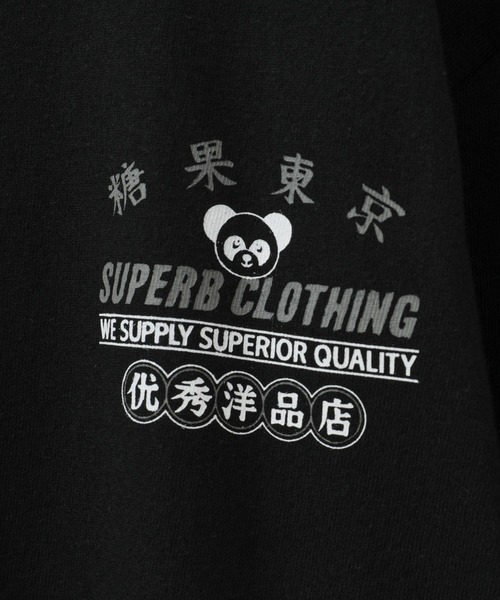 Candy Stripper（キャンディストリッパー）の「SUPER B CLOTHING CANDY/ L/S Tシャツ（Tシャツ/カットソー・レディース・ブラック/オフホワイト/オレンジ・2）」の5枚目の写真