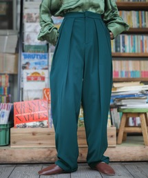 select MOCA | 2020 A/W シンプルテーパードパンツ/裾ロールアップセンタープレスタック入りパンツ(その他パンツ)