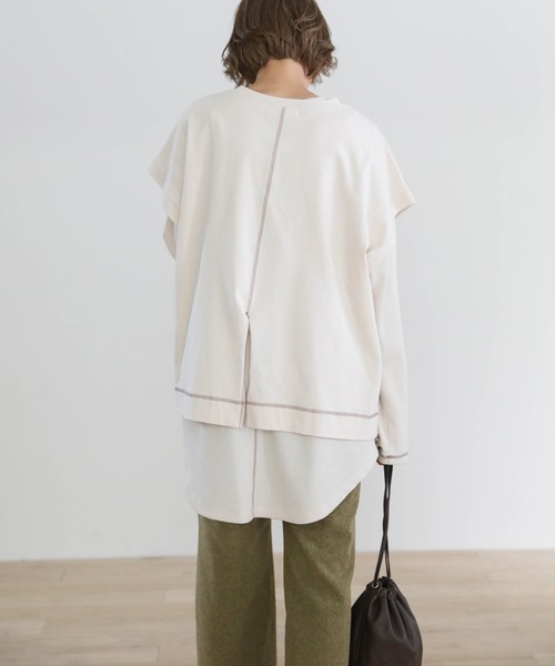 select MOCA（セレクトモカ）の「センターステッチパンツ（その他パンツ・レディース・ブラウン/オリーブ・FREE）」の15枚目の写真