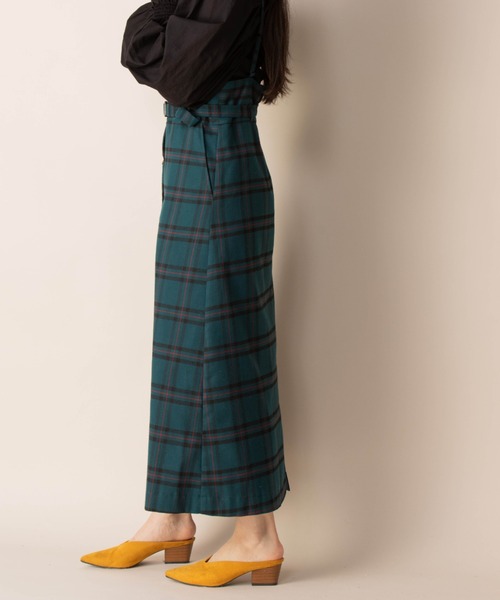 Mysa&Liina(ミーサリーナ)の「チェック柄ジャンパースカート(ジャンパースカート・レディース・ボルドー/グリーン・M/L)」の20枚目の写真