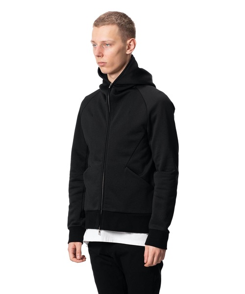 ATTACHMENT(アタッチメント)の「ブラッシュド Pe/C裏毛 ZIP UP パーカー(パーカー・メンズ・オフホワイト/グレー系その他/ブラック/グレー・1/2/3)」の10枚目の写真