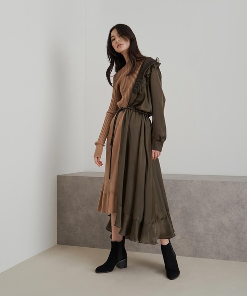 CHARLES & KEITH(チャールズ & キース)の「ブロックヒール チェルシーブーツ / Block Heel Chelsea Boots(ブーツ・レディース・ブラック/パープル/ブラック系その他2・22.5cm/23cm/23.5cm/24.5cm/25cm/25.5cm)」の16枚目の写真