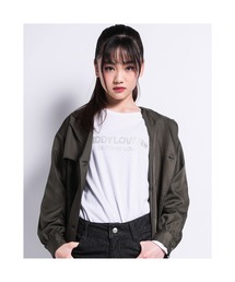 ZIDDY | ZIDDY/【ニコプチ掲載】ロゴ ストーン Tシャツ(Tシャツ/カットソー)