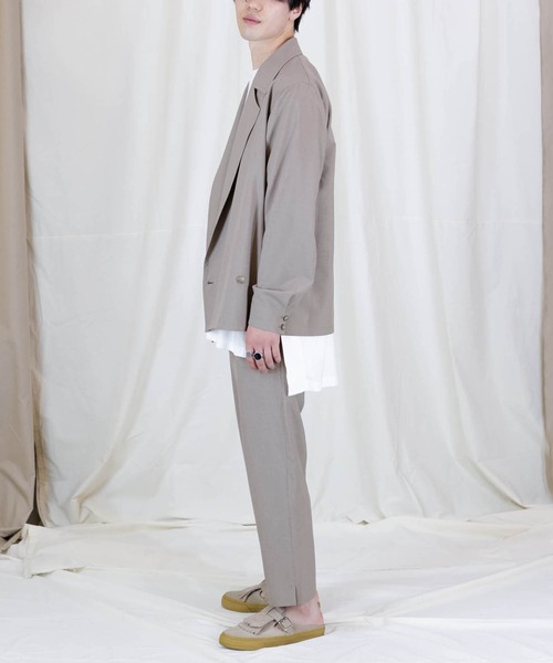 Iroquois(イロコイ)の「REFLAX WEATHER CLOTH PT【セットアップ対応】(その他パンツ・メンズ・ブラック/ベージュ/ネイビー/ブラウン・1/2/3)」の21枚目の写真
