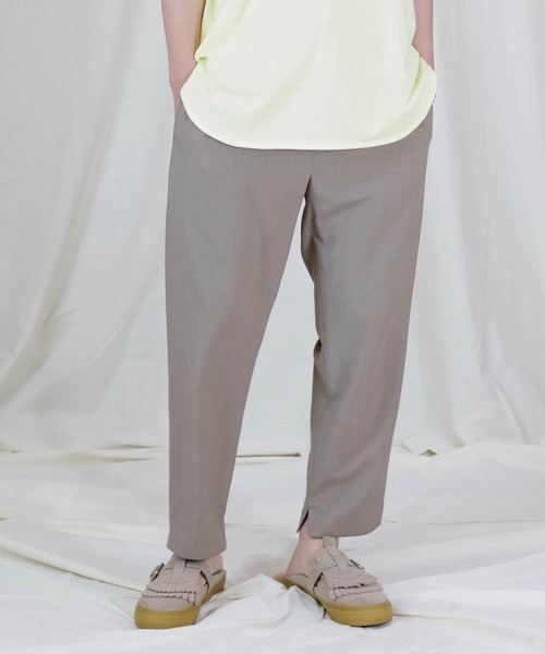 Iroquois(イロコイ)の「REFLAX WEATHER CLOTH PT【セットアップ対応】(その他パンツ・メンズ・ブラック/ベージュ/ネイビー/ブラウン・1/2/3)」の17枚目の写真