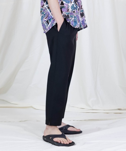 Iroquois(イロコイ)の「REFLAX WEATHER CLOTH PT【セットアップ対応】(その他パンツ・メンズ・ブラック/ベージュ/ネイビー/ブラウン・1/2/3)」の5枚目の写真