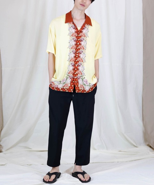 Iroquois(イロコイ)の「REFLAX WEATHER CLOTH PT【セットアップ対応】(その他パンツ・メンズ・ブラック/ベージュ/ネイビー/ブラウン・1/2/3)」の10枚目の写真